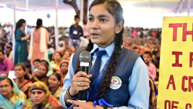 रायपुर : मुख्यमंत्री के छत्तीसगढ़ी में सवाल और छात्रा के अंग्रेजी में जवाब